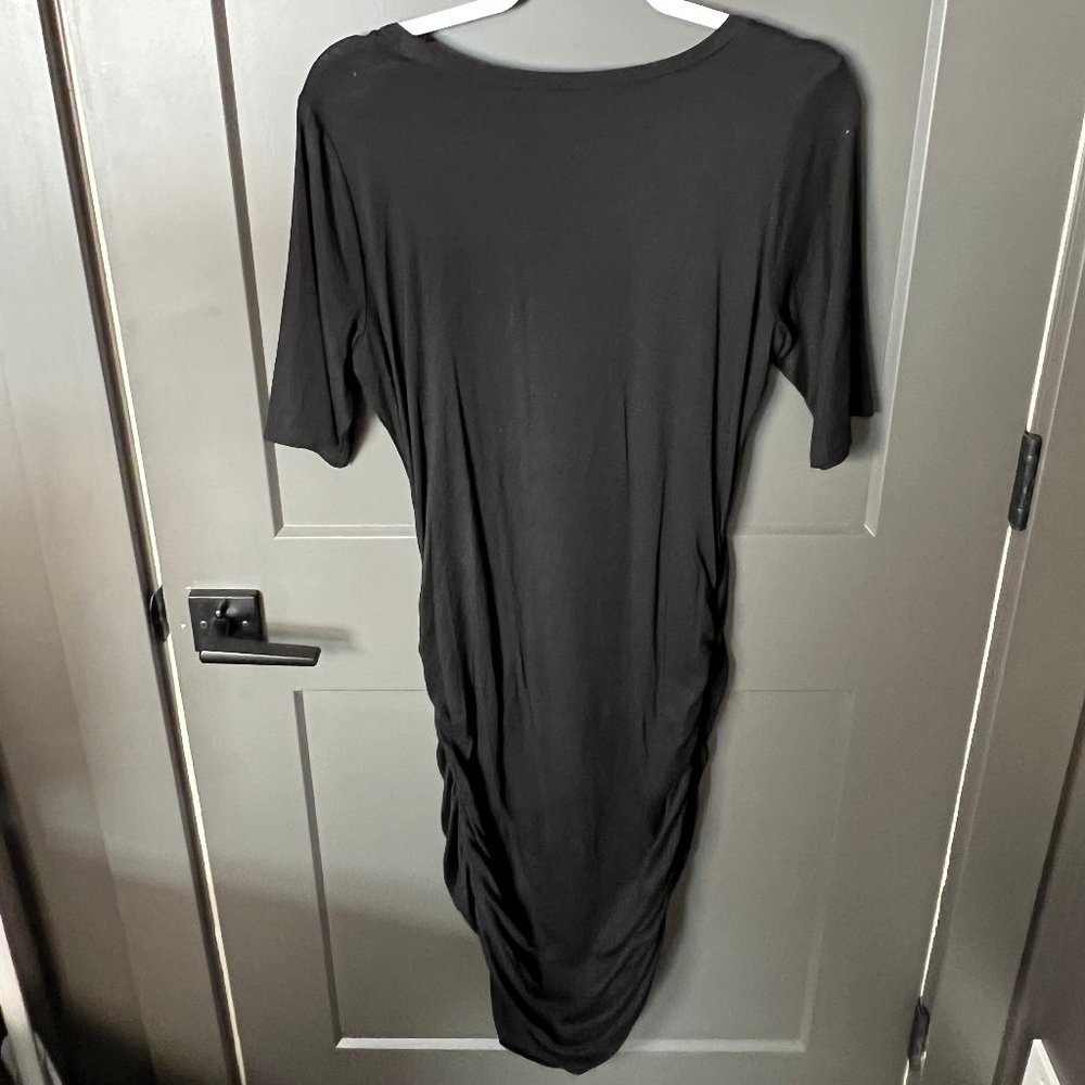 Motherhood Maternity Bodycon Dress Black M